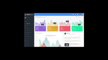 Bootstrap Admin Dashboard With Dashboard UI Kit - Aries