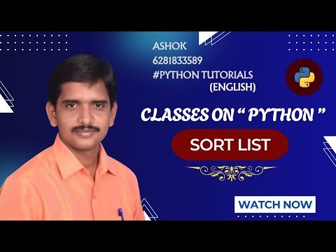Python Tutorial: How to Sort a List Easily!