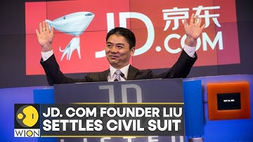 World Business Watch: JD.com founder and billionaire Liu settles US rape civil suit | WION News