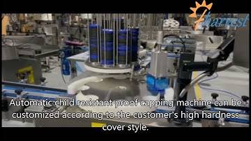 Automatic CR Lid Capping Machine,Child safety Cover Capping Machine,Children Resistant Cap Capper