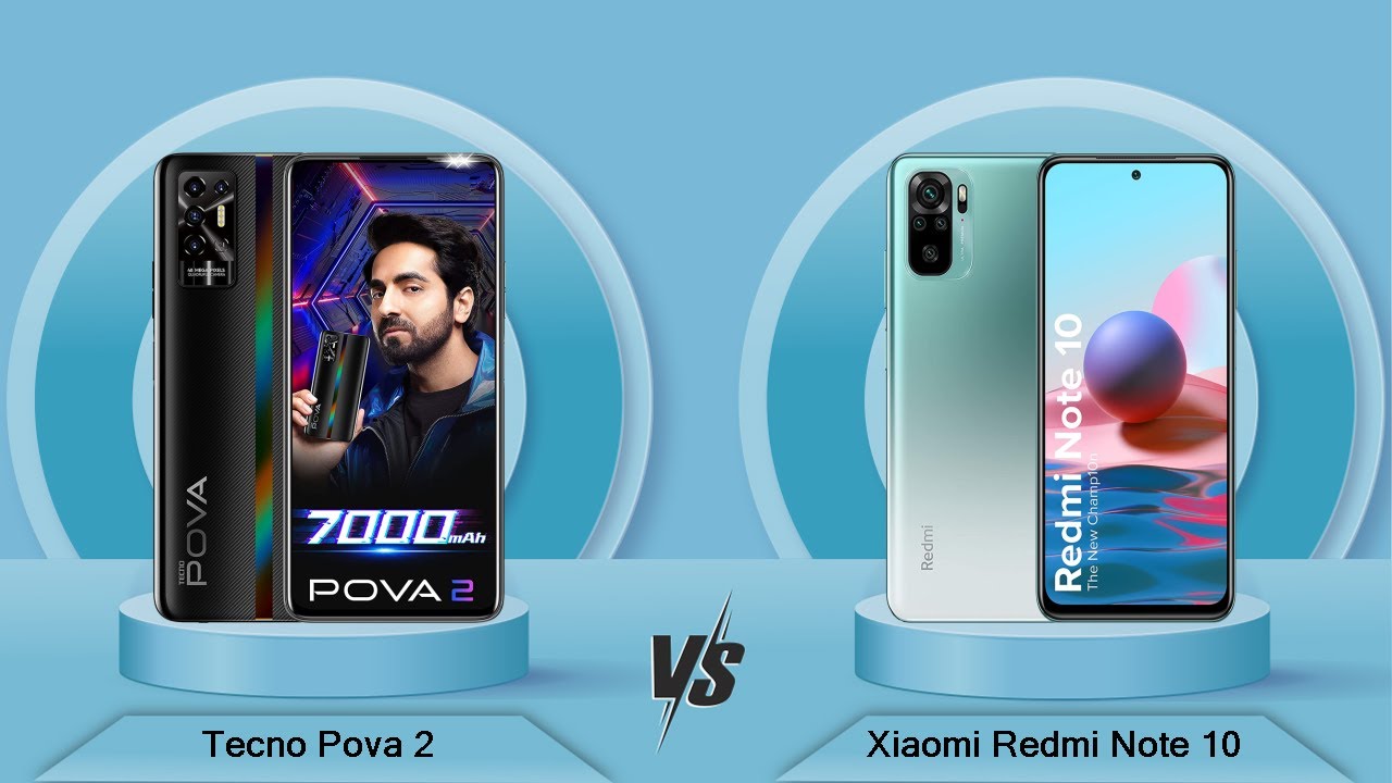 Tecno Pova 2 Vs Xiaomi Redmi Note 10 - Full Comparison [Full  Specifications] - YouTube