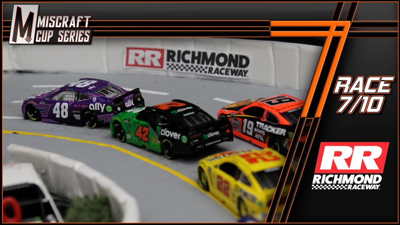 Miscraft Cup Series // S7 R7 // Richmond Raceway [NASCAR Stop-Motion]