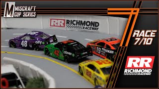 Miscraft Cup Series // S7 R7 // Richmond Raceway [NASCAR Stop-Motion]