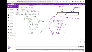 Celebrity Unit 1 Learning Target 3 Notes Video #4 -- Segment Addition and Algebra Profile