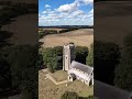 Church and cemetery from drone shot#nature#village#köy de kilise ve mezarlık ingiltere#doğa#köy