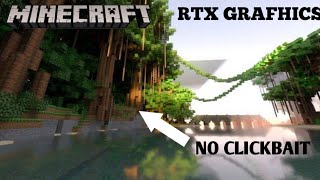RTX HIGH GRAFHICS IN MINECRAFT ANDROID NO LAG FULL tutorial || #GAMINGGAMERZ#TECHNOGEMRZ screenshot 5