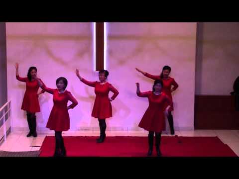 巴黎温州教会2015年圣诞晚会08舞蹈《爱主一回》