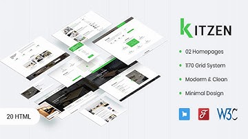 Kitzen | Modern Kitchen HTML Template | Themeforest Website Templates and Themes