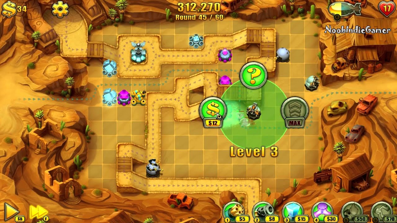 Fieldrunners 2 Cardio Canyon Heroic