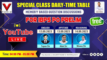 14th SEPTEMBER | REASONING |IBPS PO MEMORY BASED QUESTION DISCUSSION BY VANIK BEST FACULTY#vanik
