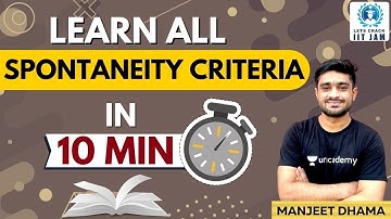 Learn All Spontaneity Criteria in 10 Minutes | Let