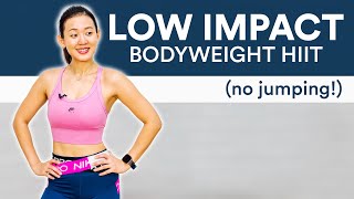 15-Minute Low Impact Bodyweight HIIT (No Jumping, No Noise!) | Joanna Soh screenshot 1
