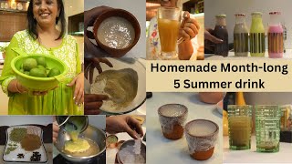 5 Refreshing Summer Drink that Stays Fresh for a Month ,मार्किट जैसे समर ड्रिंक , DIY Drink Recipe