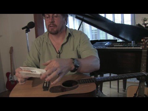 How to Tune & Play a Guitar : How to String a Guitar