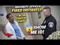 Hospital Officer Demands ID From Black Doctor in Scrubs – She's His Boss, Fired Immediately |BODYCAM