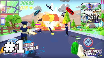 Dude Theft Wars FPS Open world - Gameplay Walkthrough Part 1 (iOS, Android)