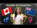 Prepositions and gender of countries in Portuguese