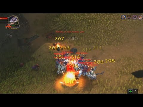Leveling a warrior