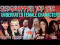 Underrated female characters  sledgehammer top ten feat brackett chauncey and kylie