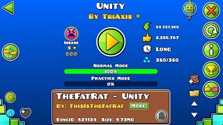 Information Unity 100% || Geometry Dash ||  News