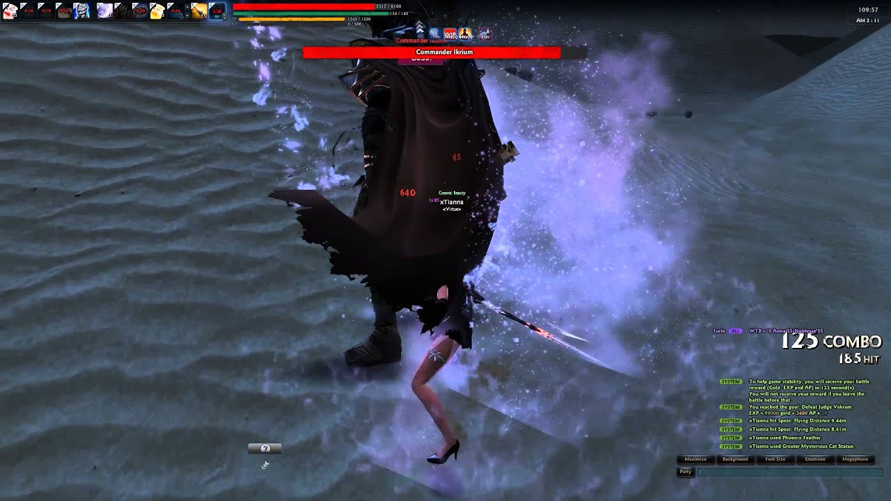 Vindictus XE - Arisha [70-80] Ikrium Solo