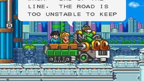 Mega Man 7 - Opening Stage: Ruined Street