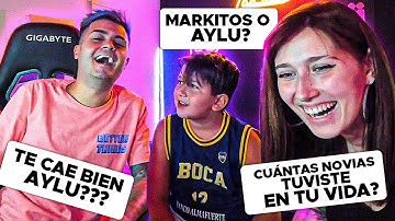 Mi PRIMO de 8 AÑOS responde PREGUNTAS del CHAT ! 😂
