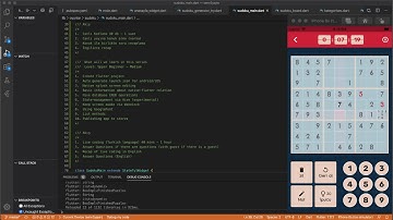 Flutter Create a Sudoku Puzzle - Live Stream Series
