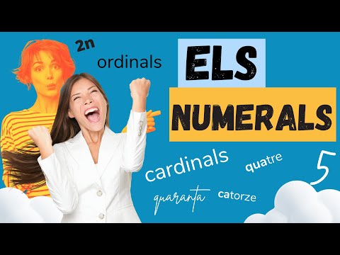 💙 ELS NUMERALS  cardinals i ordinals  💙  ELS NUMERALS