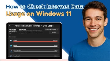 How to Check Internet Data Usage in Windows 11 | 10 (2025)