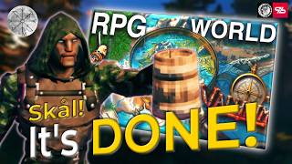 🔴Playing the Finished Adventure Map Live! | Valheim