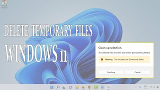 How to Delete/Clean Temporary Files in Windows 11 (4 Ways)