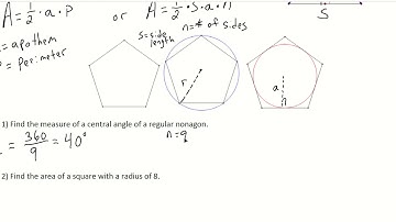 11.5 - Areas of Regular Polygons