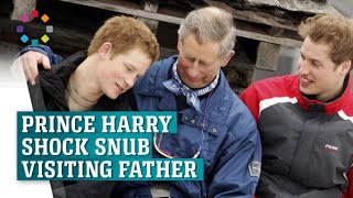 Harry snubs Prince William while visiting sick King Charles