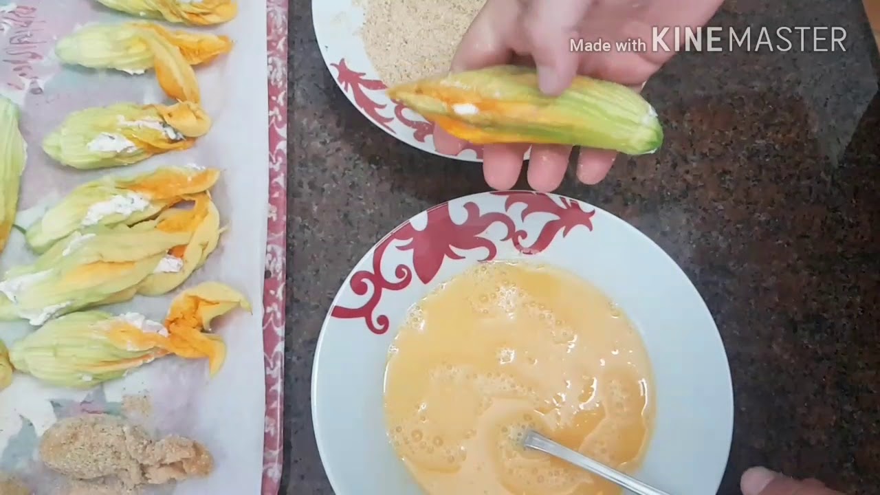 Stuffed Zucchini Flowers