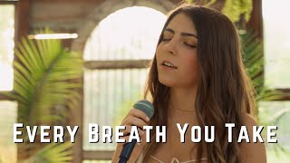 Video thumbnail of "Every Breath You Take by The Police | acoustic cover by Jada Facer + Kyson Facer"