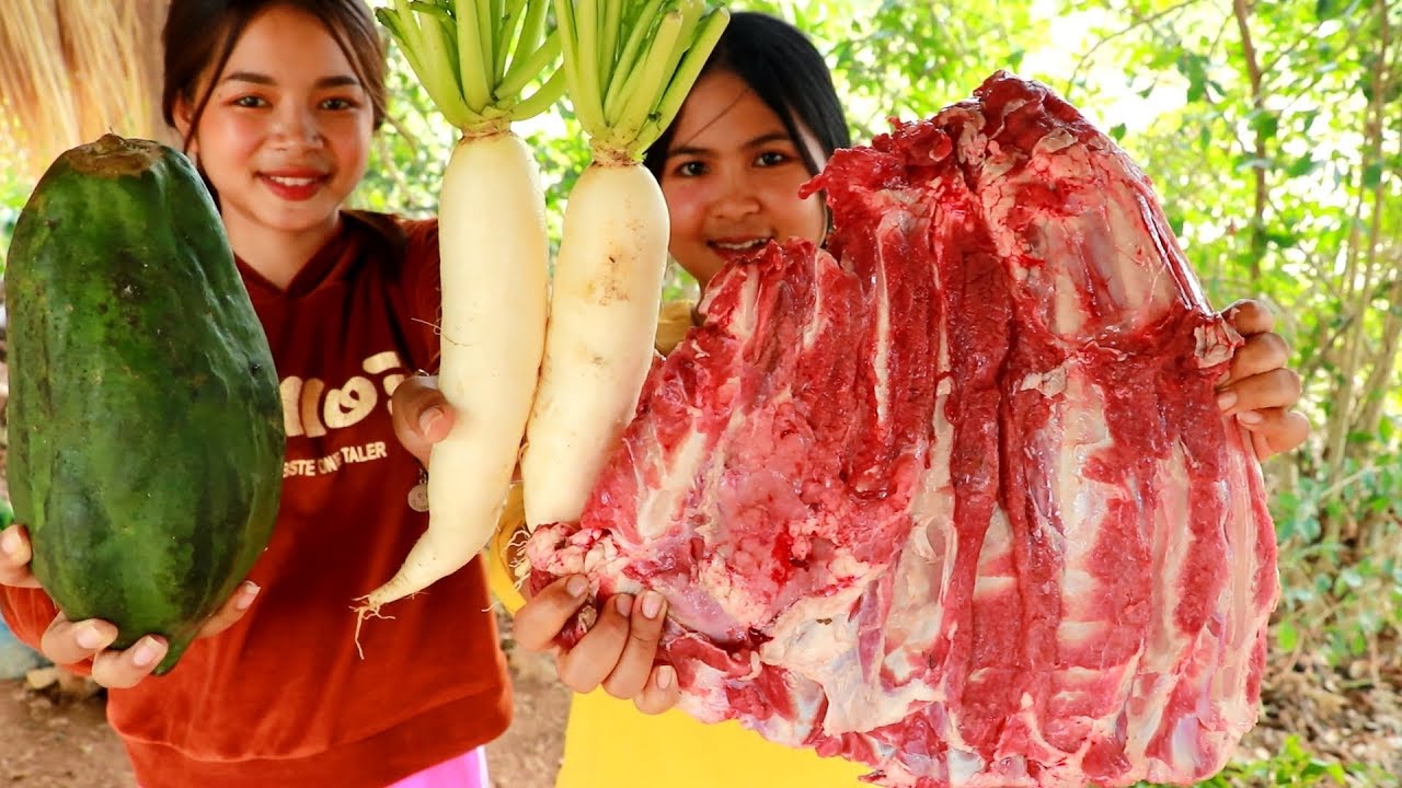 Beef Rib With Papaya Soup Cooking Recipe My Food My Lifestyle Beef Rib With Papaya Soup Cooking Recipe My Food My Lifestyle