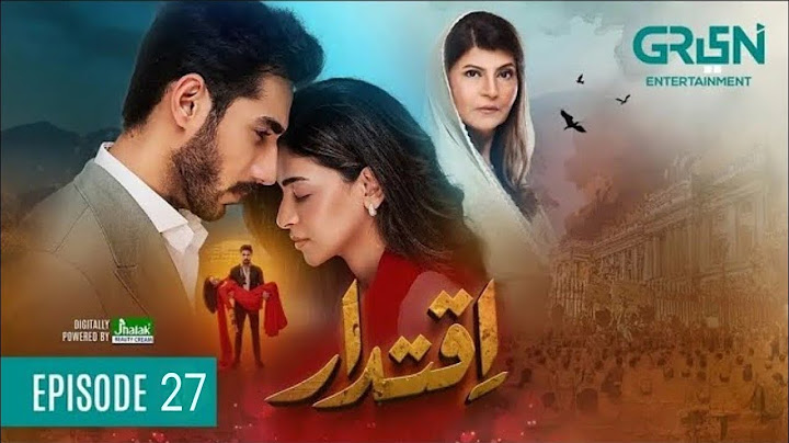 Iqtidar Episode 27 - [Eng CC] Anmol Baloch & Ali Raza - 13th December 2024 - Green TV Drama Review