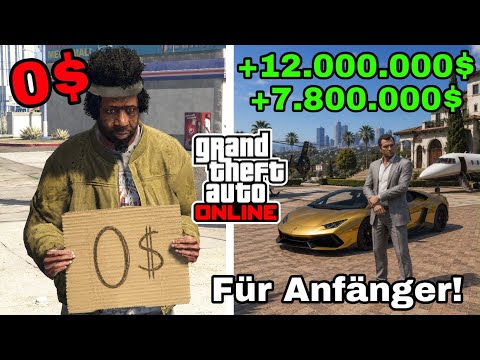 MILLIONEN verdienen als ANFÄNGER in GTA 5 ONLINE in 2026!🤑 SOLO Money Guide Geld verdienen! 