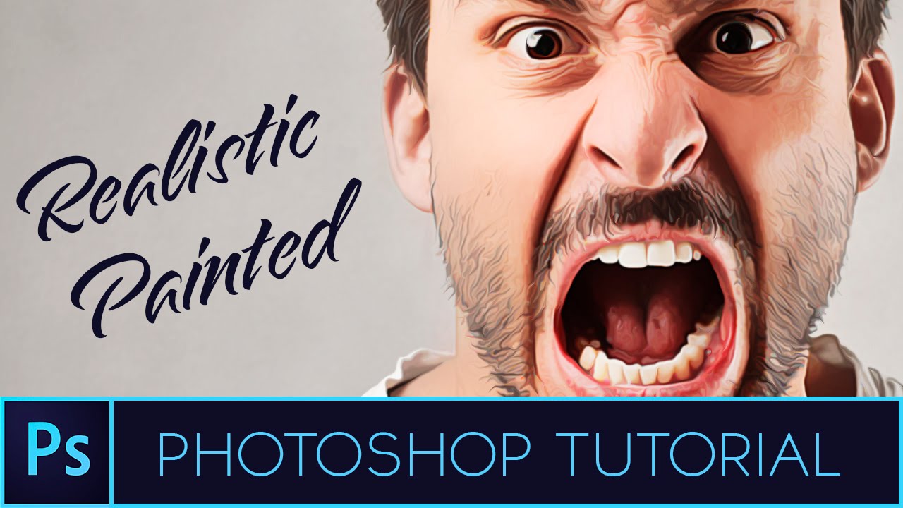 Tutorial Create a Realistic Painted Effect YouTube