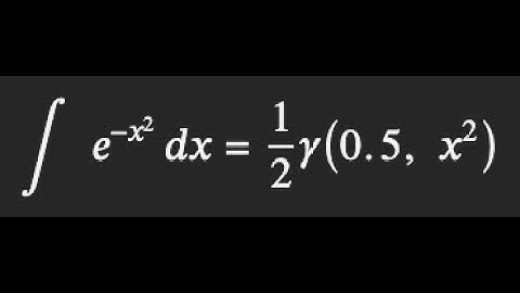 How we Can Represent the Error Function in Terms of the Gamma Function.