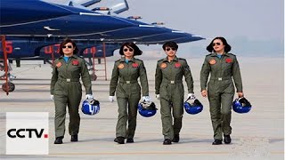 China's female fighter pilots show their mettle