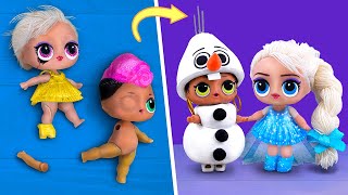 Jamais Trop Âgée Pour Jouer A La Poupée ! 10 Lol Surprise « La Reine Des Neiges » Diy