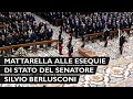 Mattarella alle Esequie di Stato del Senatore Silvio Berlusconi