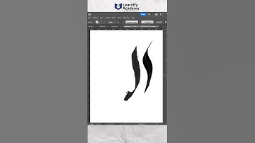 Create Your Own Calligraphy Brush In Illustrator! #illustratortips #calligraphy #design #tips