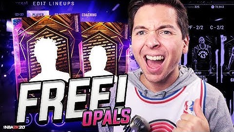 SO MANY FREE GALAXY OPALS! LOCKER CODES! NO MONEY SPENT #5 NBA 2K20