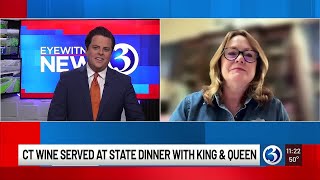 Hopkins Vineyard serves wine to the royals