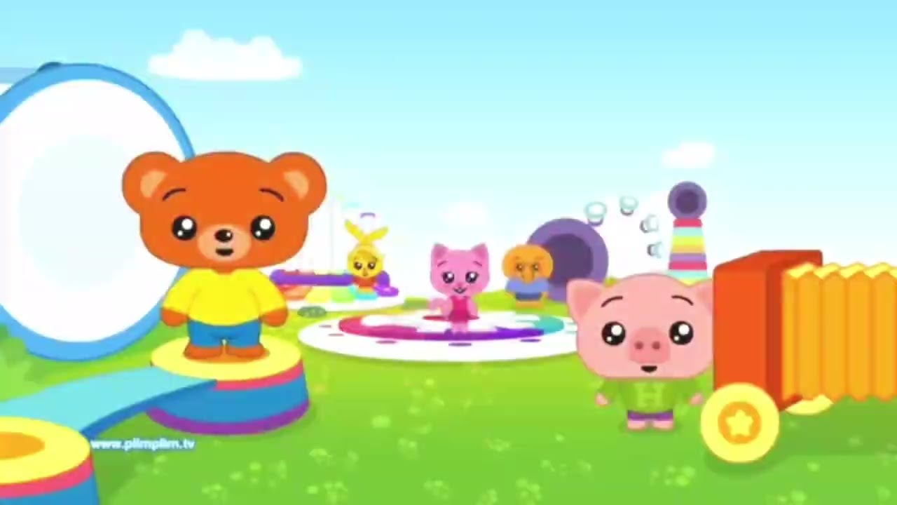 The PlimPlim friends play the 🎷🎸 instrument!//Visual color inversion more effects//PlimPlim effects🤗