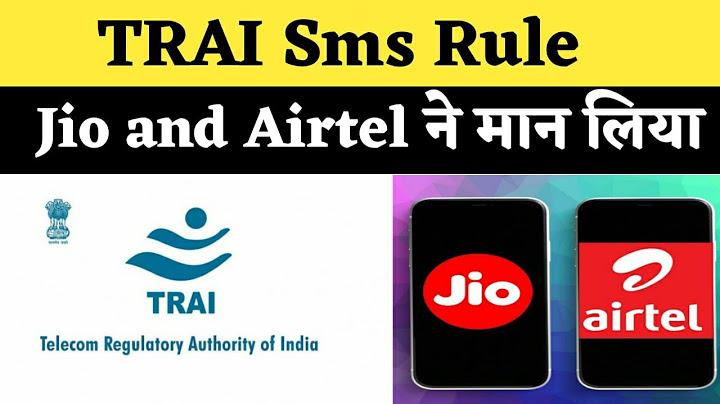 TRAI SMS Rule In India | Jio and Airtel Launch New Plans VI Is In Danger