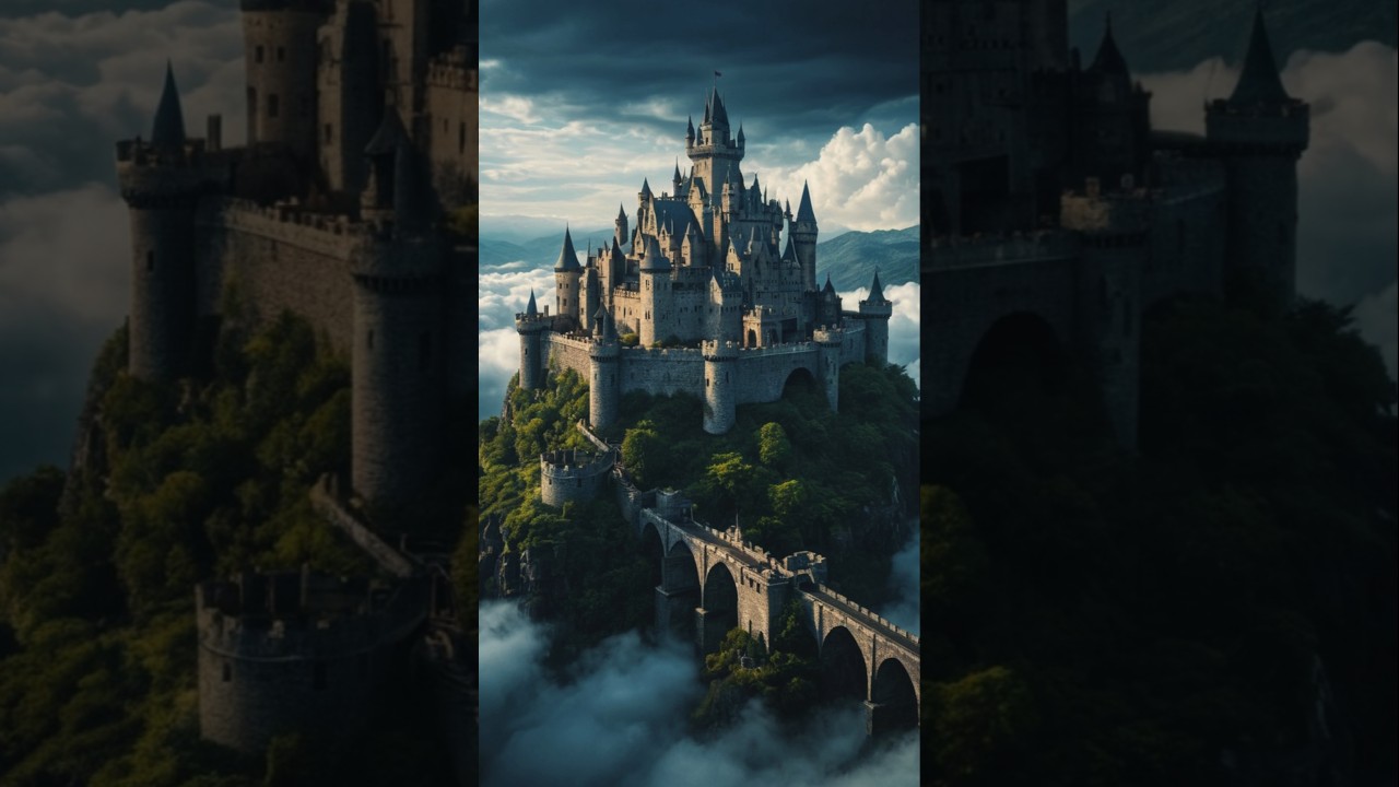 AI designs stunning Medieval Castles 😍